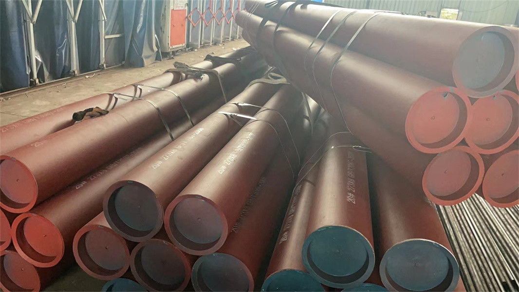 Tabela 40 Tubo de aço carbono sem costura SAE 1020 1045 10 polegadas preto CE de corte