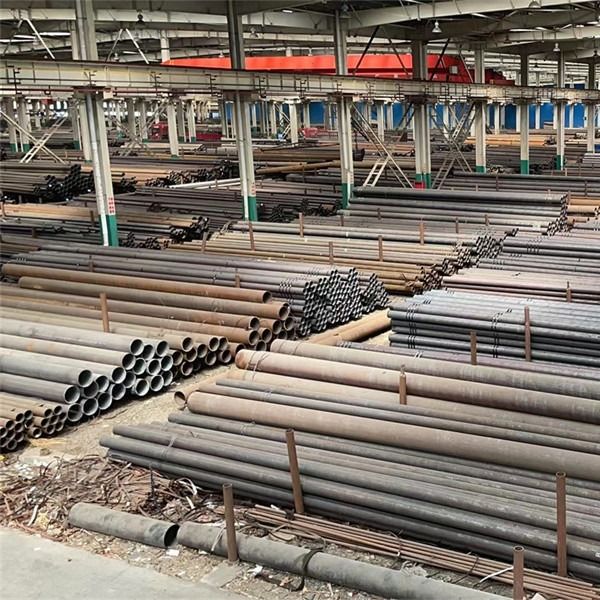 Tubo de aço sem costura de carbono laminado a quente para caldeira a vapor SMLS