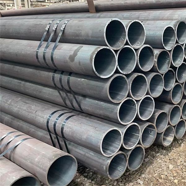Tubos de aço sem costura laminados a quente com carbono Sch 40 Para petróleo, gás natural e água