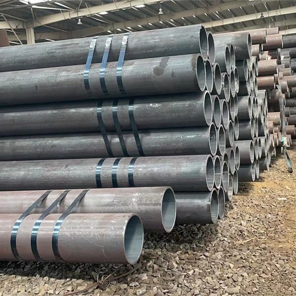 Tubos de aço sem costura laminados a quente com carbono Sch 40 Para petróleo, gás natural e água