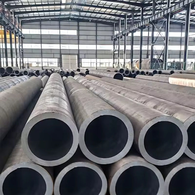 ASTM A106 GR.B Sch40 Sch80 Q345b Tubo de aço sem costura de carbono suave desenhado a frio