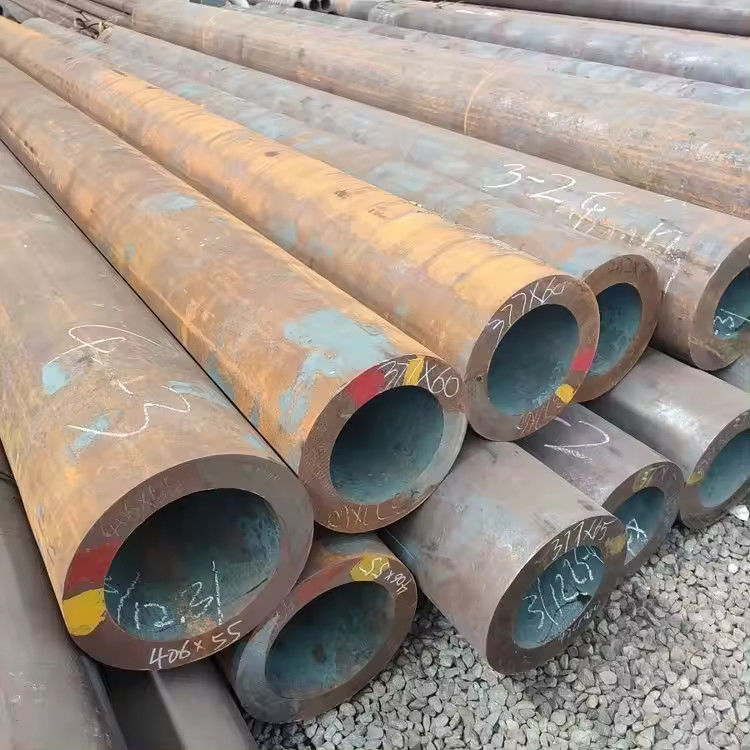 Tubo de aço leve Q235 Q355 St3.4 Tubo de aço carbono Aisi1080 padrão para petróleo e gás